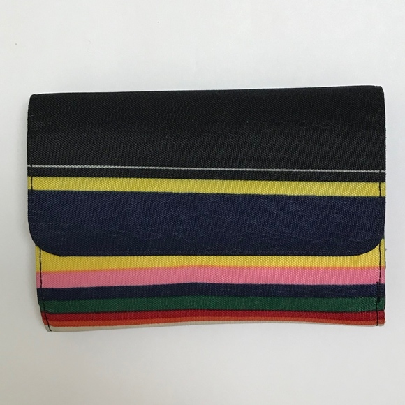 none Handbags - Striped wallet